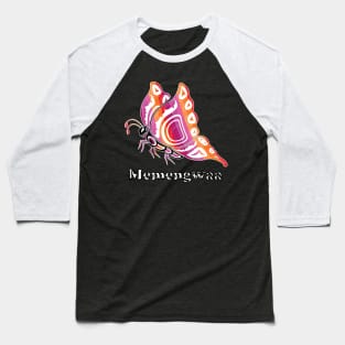 Memengwaa (Butterfly) Lesbian Pride Baseball T-Shirt